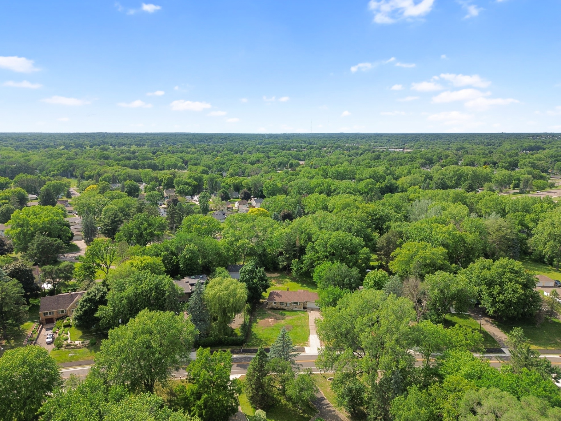 Drone listing photography