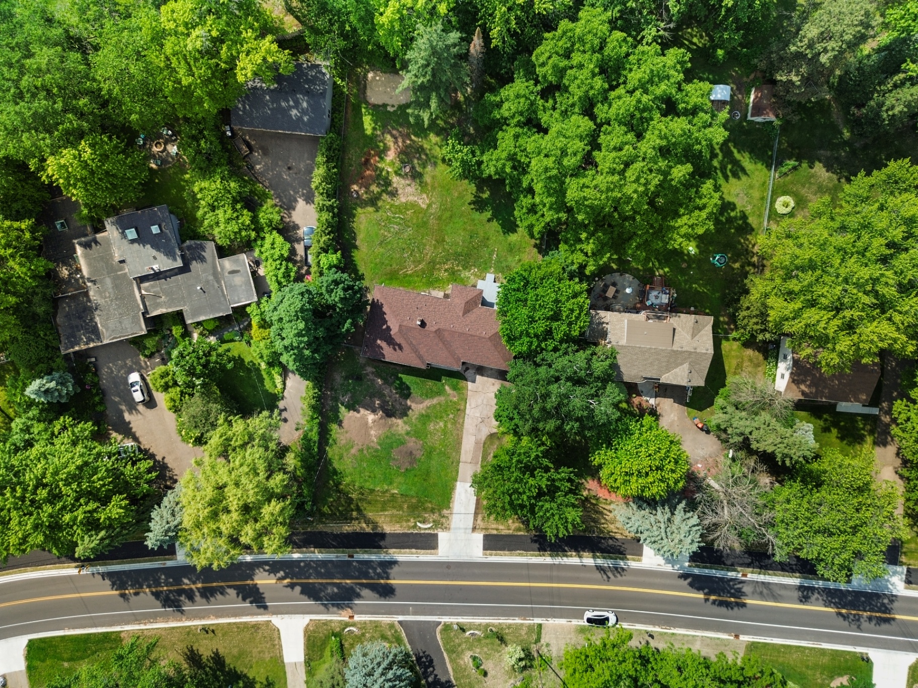 Drone listing photography