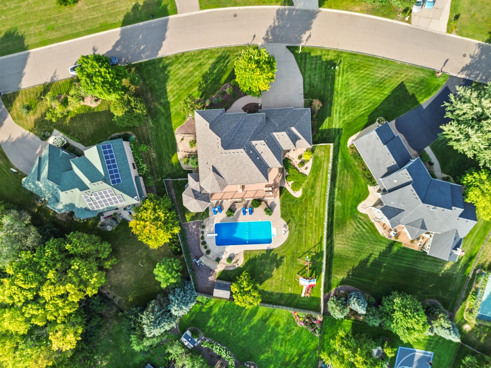 Drone listing photography